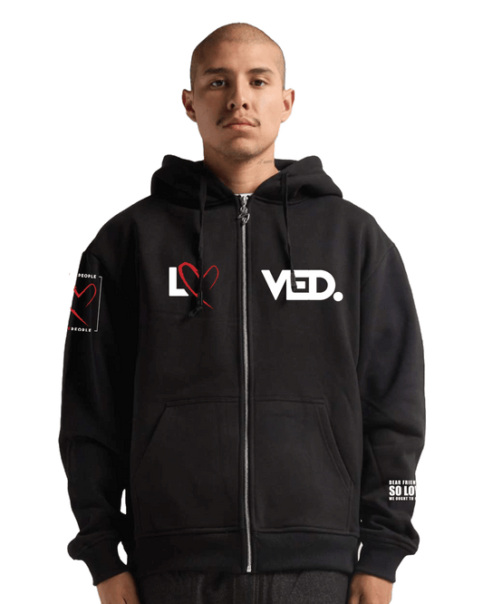 LOVED. Zip Hoodie